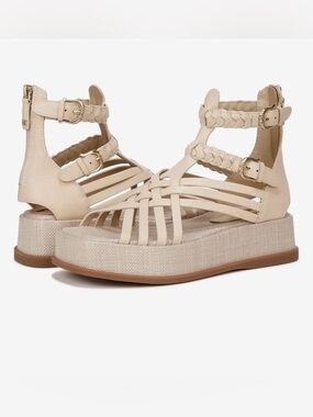 Sam Edelman Tan Wedges Brand New in box with dust bag